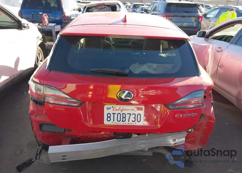 2017 Lexus Ct 200H from USA, damaged, VIN JTHKD5BH5H2301925